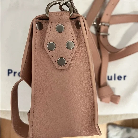 Proenza Schouler PS1 Pink mini crossbody bag with silver hardware - Picture 4 of 12